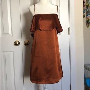 Copper Shift Dress